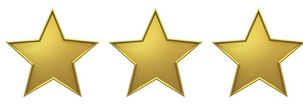 Желтая звезда на прозрачном фоне