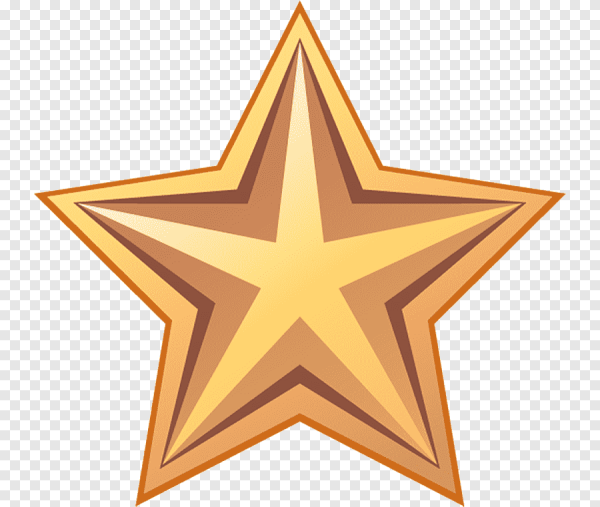 Нарисованная Полицейская звезда