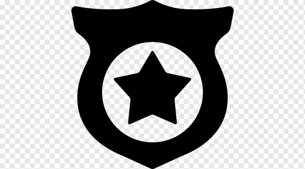 Значок полицейского