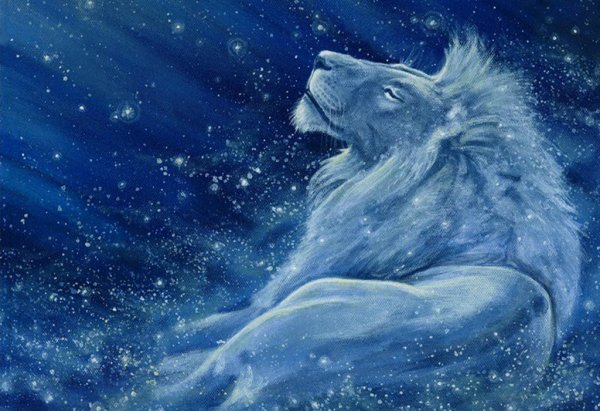 Лев звезды арт