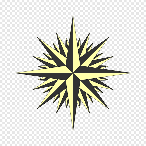 Восьмиконечная звезда роза ветров