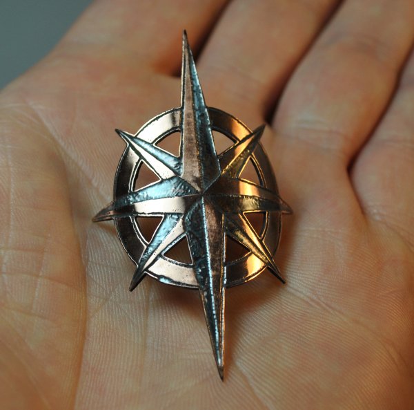 Шестиконечная роза ветров