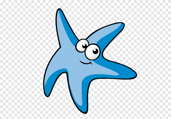 Морская звезда мультяшная