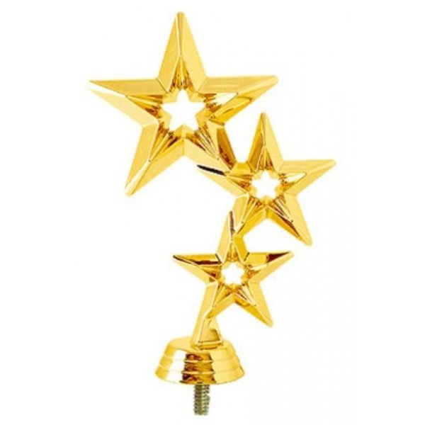 Фигура пластиковая "победа звезды" золото, 167 мм(so#gsf18036-g)