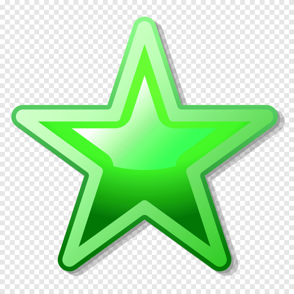 Салатовая звезда