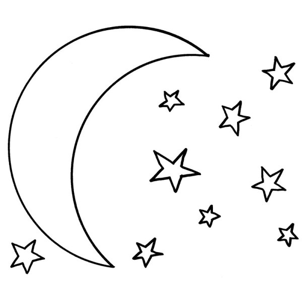 Лунаа раскраски для детей