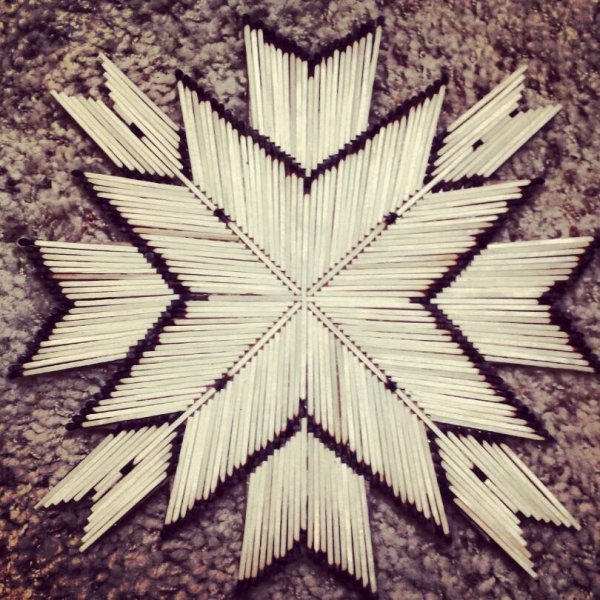 Поделки из спичек