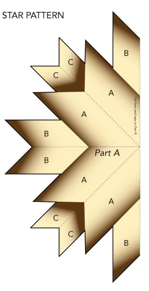 Поделка из спичек звезда