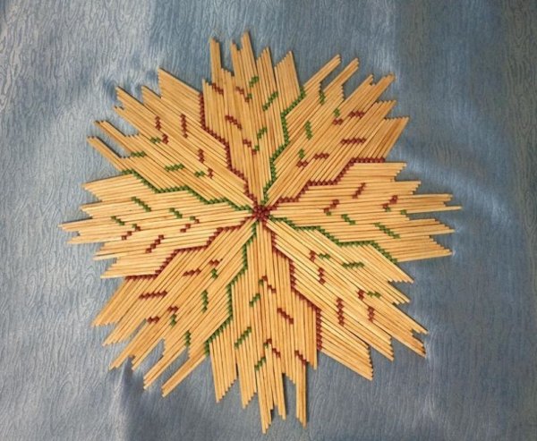 Поделки из спичек своими руками