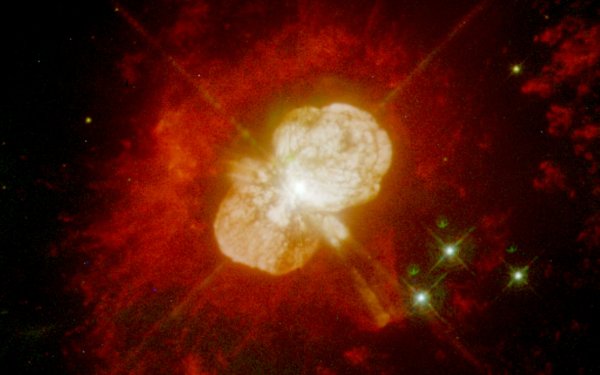 Космос взрыв сверхновой звезды
