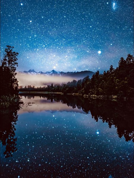 Звезды над озером