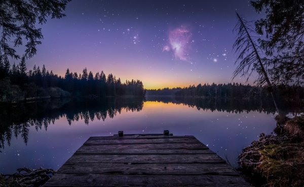 Звезды над озером
