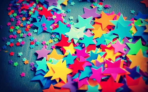 Звездочки цветные