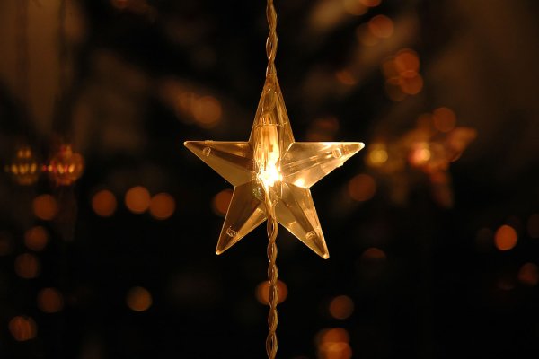 Красивые новогодние звездочки