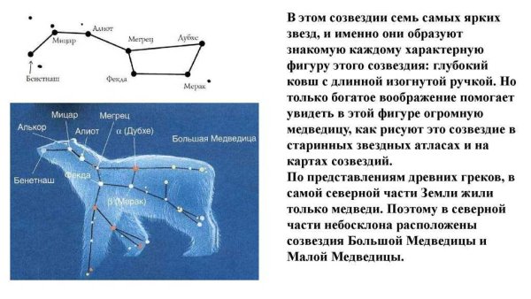 Малая Медведица название звезд
