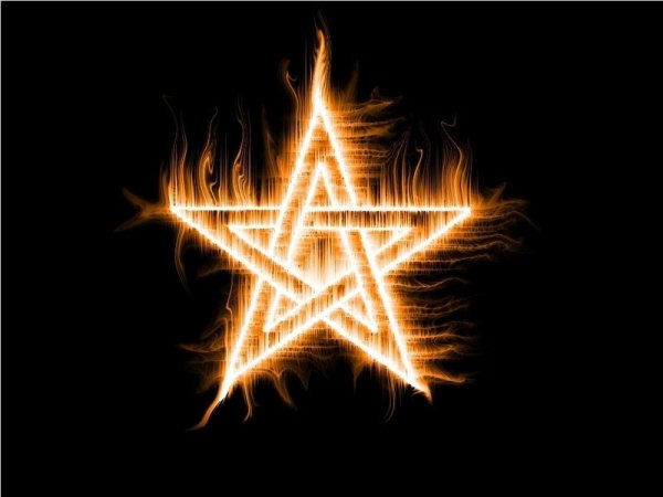 Горящая звезда