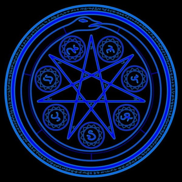 Магический круг пентаграмма