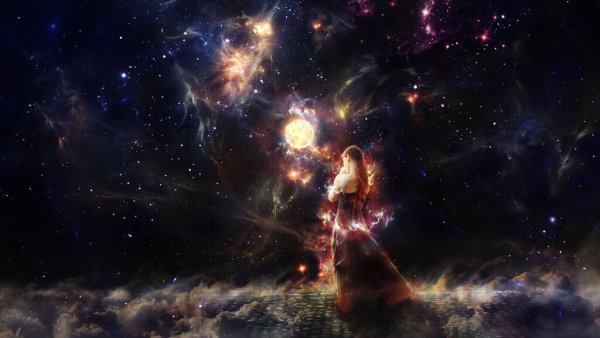 Полнолуние девушка