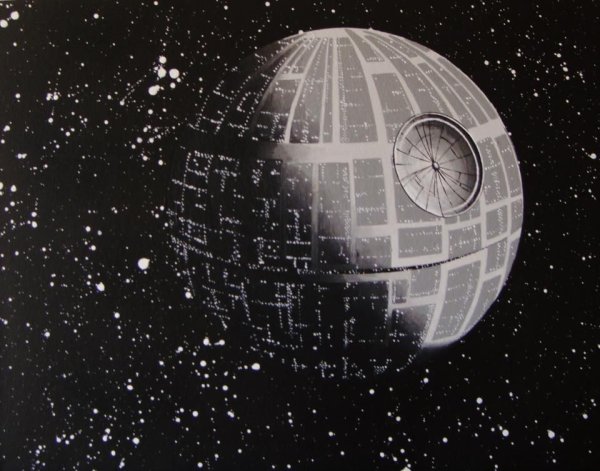 Звезда смерти рисунок