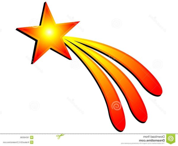 Падающая звезда для детей