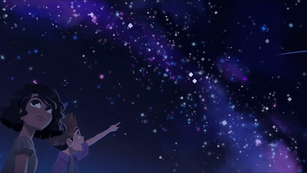 Звездное небо из мультика