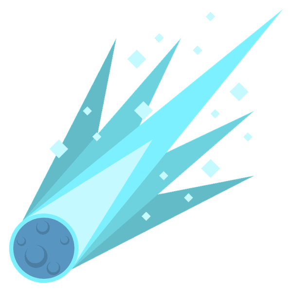 Мультяшные кометы