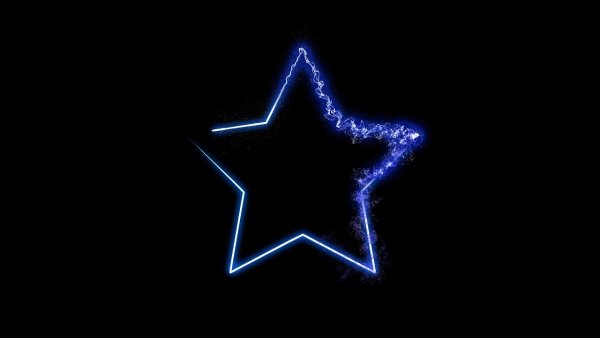 Звезды на темном фоне