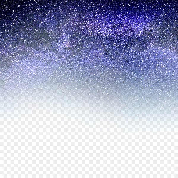 Звездочки на прозрачном фоне