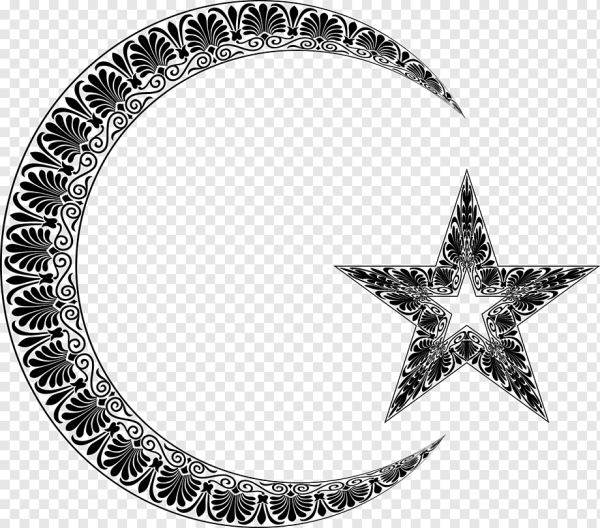Символ мусульман полумесяц со звездой