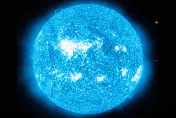 Голубой сверхгигант звезда