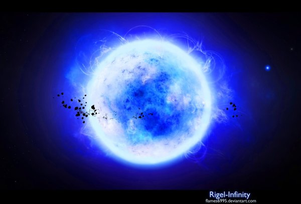 Ригель голубой сверхгигант