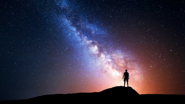 Взгляд на звездное небо