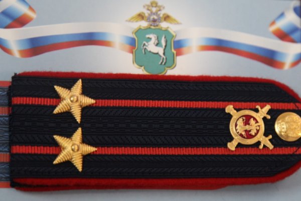 Погоны полковника МВД