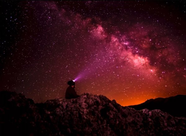 Анимированная картина ночь