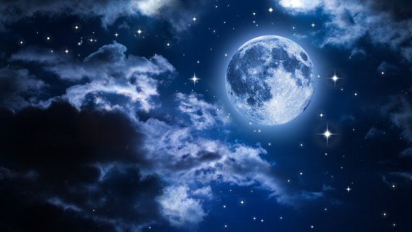 Луна и звезды