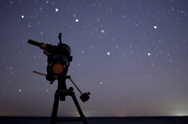 Звезды в телескоп