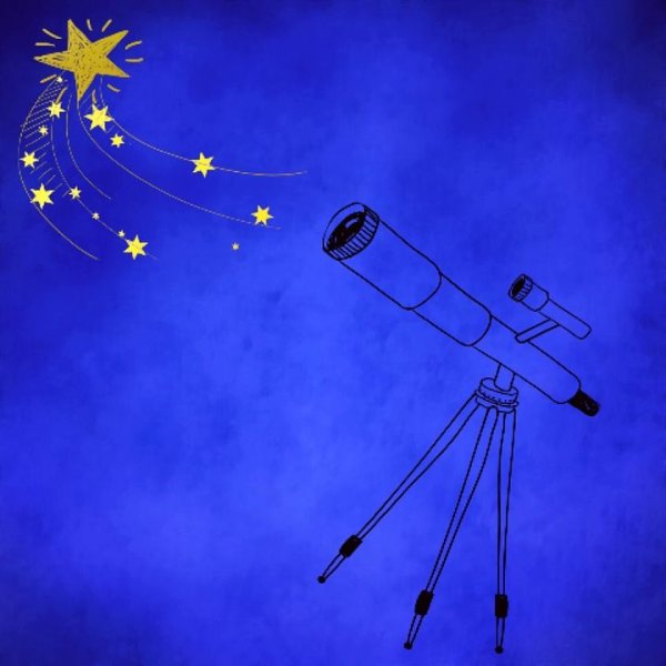 Девушка с телескопом