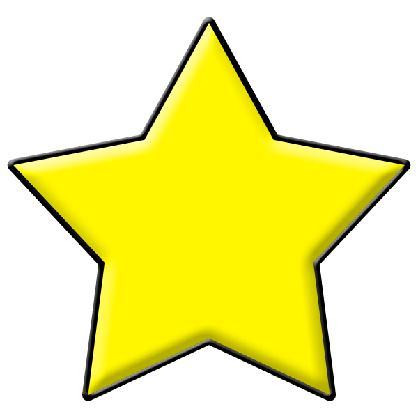 Золотая пятиконечная звезда