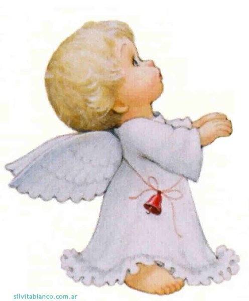 Ангелок мультяшный