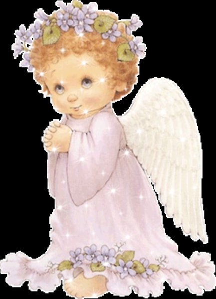 Ангел со звездой в руках