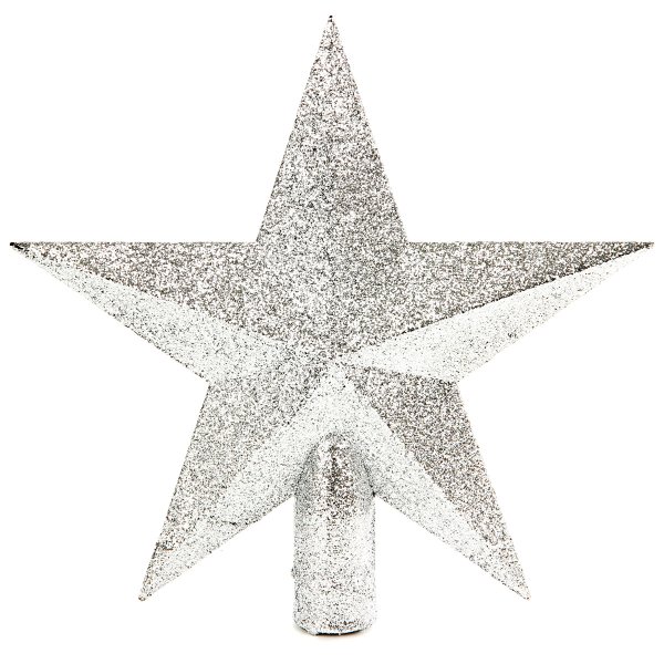 Наконечник на елку звезда 12см 547117