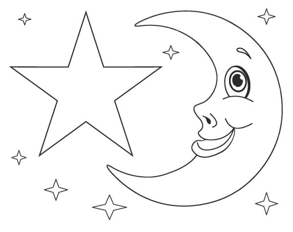 Сова раскраска для малышей