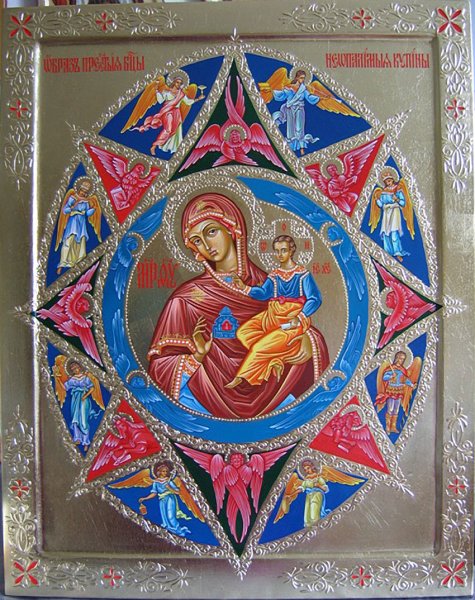 Икона Божьей матери восьмилучевая звезда