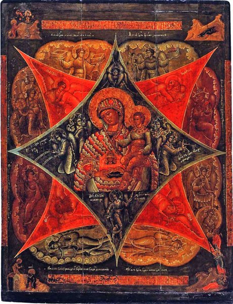 Икона Неопалимая Купина