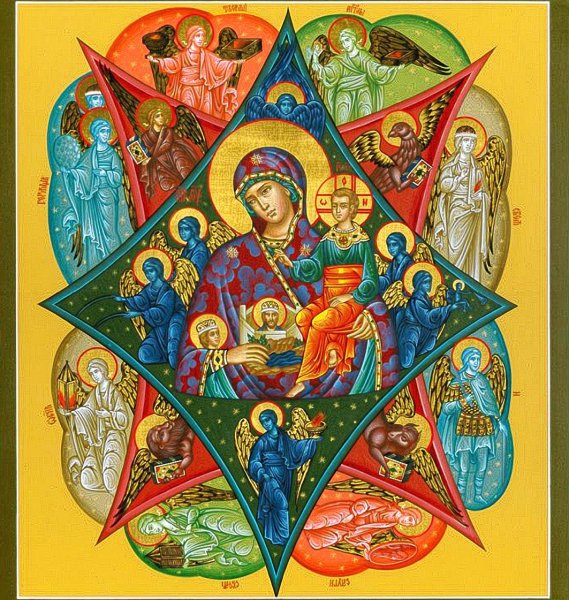 Восьмиконечные звезды на куполах