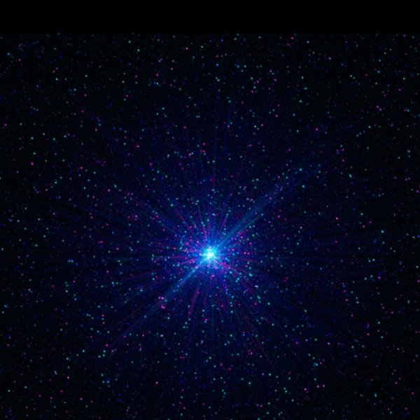 Мерцающая звезда на небе