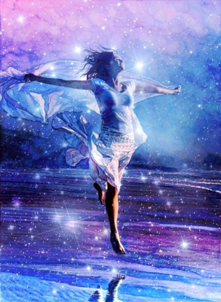 Пара под звездами