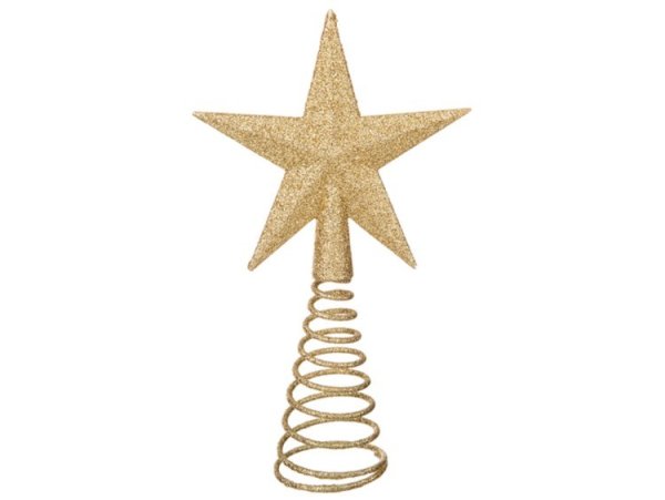 Верхушка на елку на прозрачном фоне