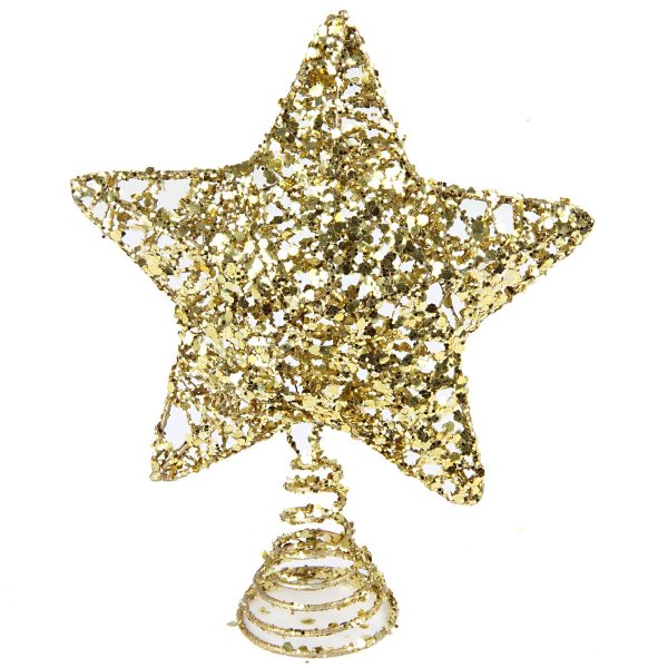 Верхушка для елки Koopman звезда 19см красный caa691413