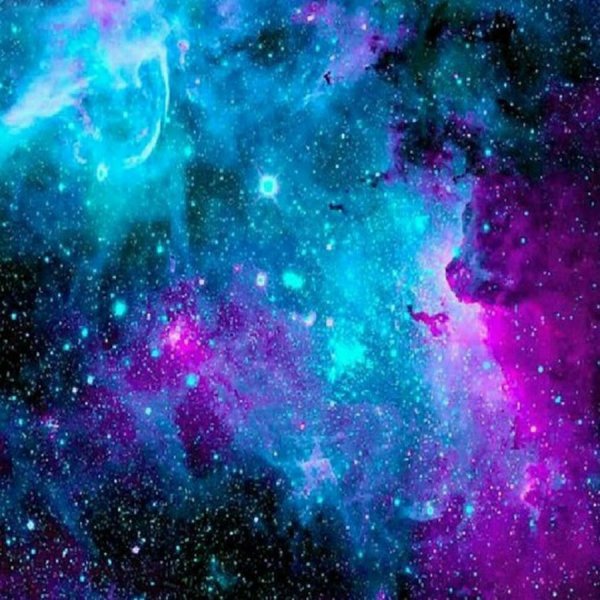 Звездное небо черное